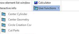 Center Geometry function