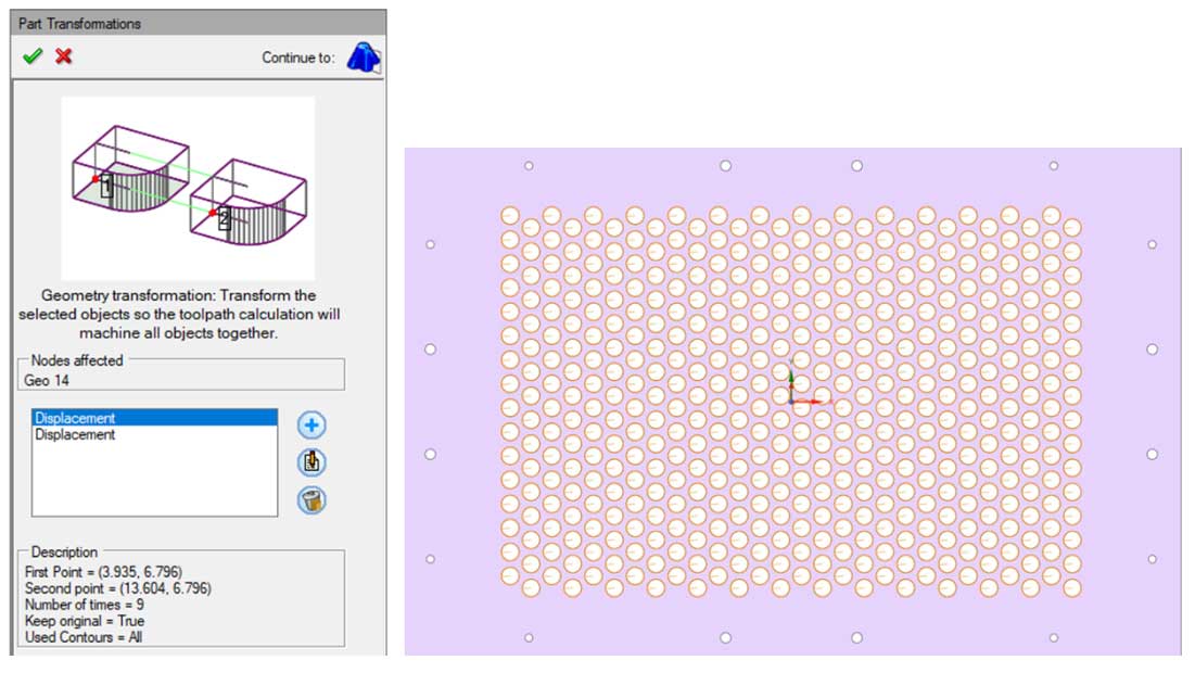 Transformación de geometrías